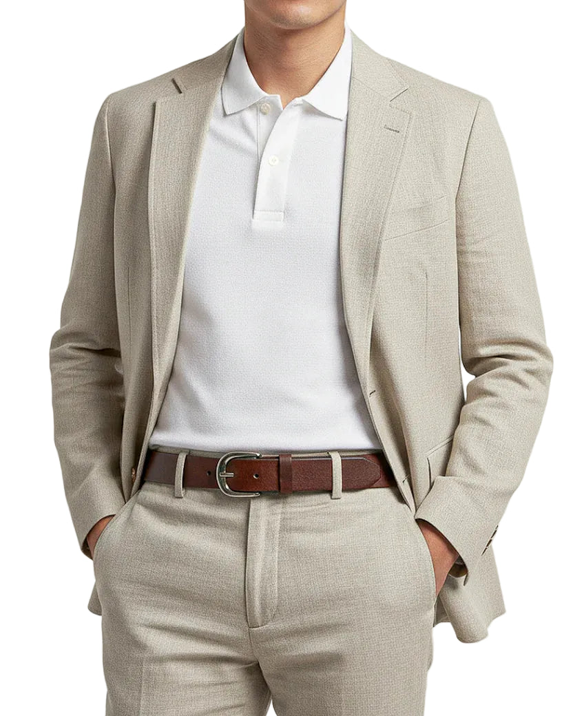 Ceinture en cuir véritable • Élégance intemporelle